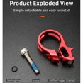 thumbnail image 3 of 1 Pc Bike Shifter Trigger Clamp 222mm Shift Brake Lever Fixed Ring Sram X5 X7 X9 X0 X1 XX XO1 XX1 Mtb Bicyle Parts, 3 of 5