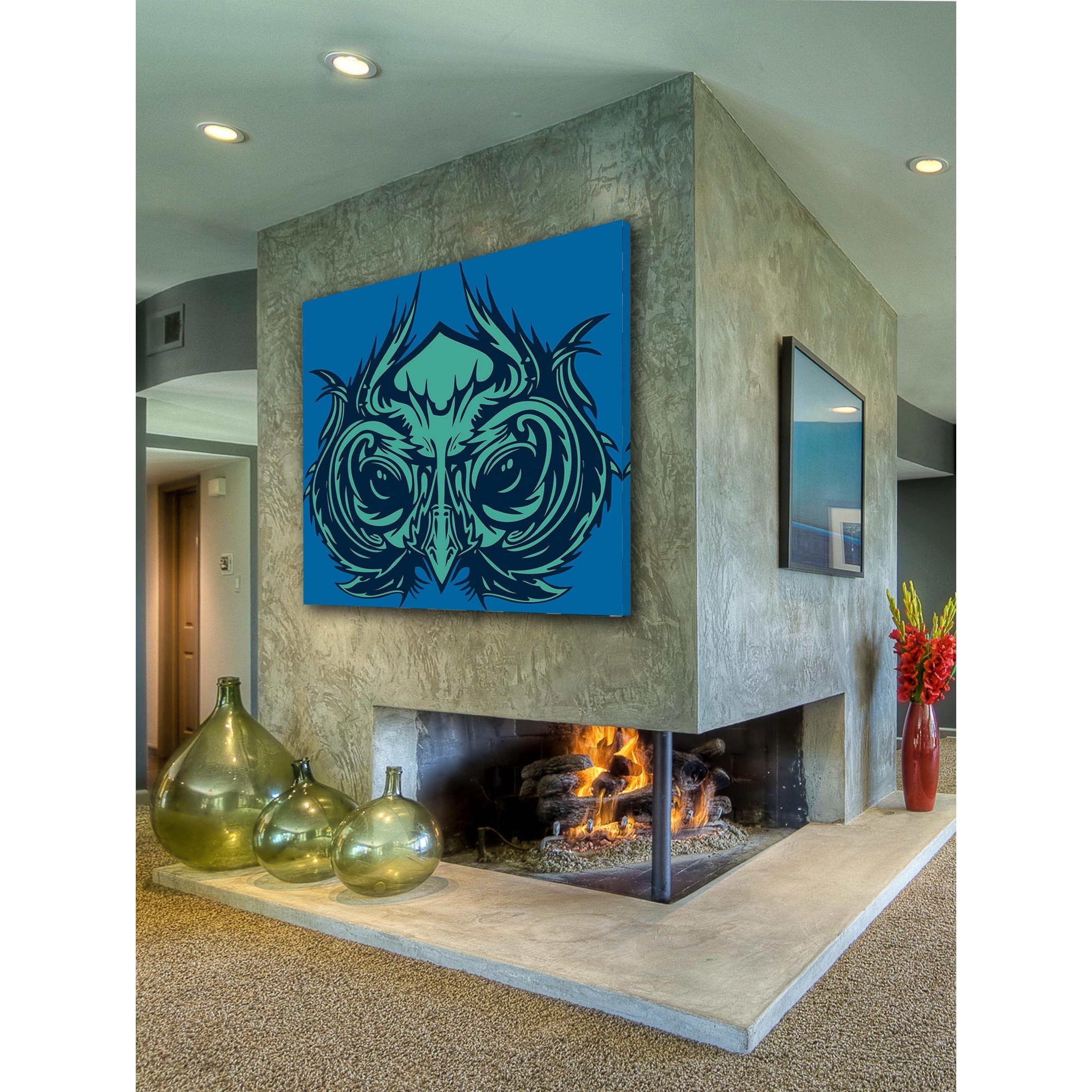 Marmont Hill "Owl 2" Print on Canvas