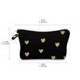 thumbnail image 6 of HIABIO Travel Cosmetic Bag Printing Love Heart Makeup for Case Coin Purse Pouch Toiletry Organizer, 6 of 6
