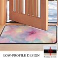thumbnail image 3 of Colorful Cloud Star Tie Dye Pattern Door Rugs,Washable Non Slip Door Mats Indoor,Decorative Door Mats,Entry Mat Indoor for Entrance,Bedroom,Kitchen,Bathroom,30"x17", 3 of 6