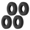 thumbnail image 1 of YLSHRF RC Car Tire 4Pcs 20mm RC Rubber Tire With Sponge Width Crushed Stone Pattern, 1 of 8