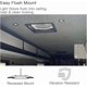 thumbnail image 3 of 4 X 12v Led Recessed Ceiling Lights Campervan Dimmable Downlights For Motorhome Boat Van Caravan Yacht Bathroom(black, Cool White 3200k), 3 of 5