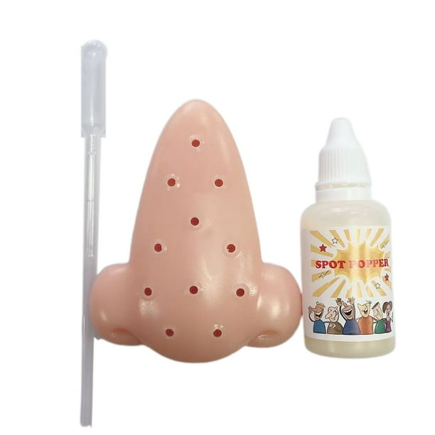 Sensory Fidget Popping Out Pimple Squeeze Nose Trick Toy Pimple Popper