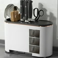 thumbnail image 4 of Kitchen Shelf Organizer Rack Versatile Multifunctional Shelf Organizer Perfect for Storing Seasonings, Boxes, Chopsticksand Compatible with Knife Holders Kitchen Knife Holder, 4 of 6
