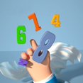 thumbnail image 4 of XFGOU Wooden Number Building Toys and Hobbies Wooden Number Building Block (1 Box) Creative Montessori Stacking Toys Early Educational Toy For Children Education, 4 of 9