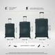WINGOMART Luggage Lightweight Durable PC+ABS Hardside Luggage, Double Spinner Wheels, TSA Lock - 24in - image 3 of 8