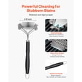 thumbnail image 3 of KFFKFF Grill Brush and Scraper, BBQ Cleaning Tool for Outdoor Grills, Stainless Steel Wire Design, Bristle-Free Brush for Porcelain, Charcoal, and Grate Cleaning, 17 Inches, 3 of 9