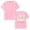 Pink, variant on Josiah Queen Dusty Bibles Merch T-Shirt Women Men Casual Crewneck Short Sleeve Fashion Tee