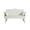 Cream White, variant on Modern 2 Seater Velvet Sofa, Button Tufted Small Couch Loveseat with Nailhead Trim and Pillows for Living Room Bedroom Apartment