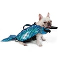 thumbnail image 4 of Dog Life Jacket Mermaid Design Dog Flotation Device Pet Dog Saver Pet Life Vest, 4 of 14