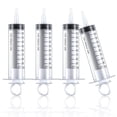thumbnail image 1 of DEBGFS 4 Pack 100 ml Plastic Syringes  Dispensing Multiple Uses Measuring Syringe Tools  Measuring Liquids, 1 of 7
