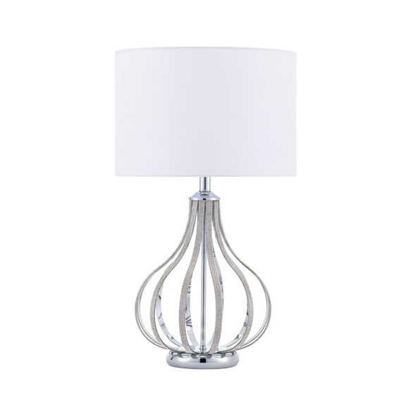 SBYOJLPB 22.8 Inch Metal Desk Lamp Table Light Fixture without Bulb Supports Up to 60W Bulb for Bedroom Living Room office Minimalist Lighting