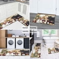 thumbnail image 6 of Coffee Vintage Chef Kitchen Pattern Kitchen Mat Set Of 2,Kitchen Rugs Mats with Dirty Resistance,washable,Non-Slip,kitchen Rugs and Mats 17.7x24+17.7x48inch, 6 of 7