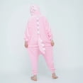 thumbnail image 1 of Kigurumi-Pijama de dibujos animados para niños, disfraz de carnaval, ropa de casa, Tigre, unicornio, dinosaurio, jirafa, vaca, 1 of 4