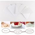thumbnail image 1 of Teenitor Cake Scraper Cake Smoother, 7 Pcs Cake Icing Scraper Cake Smoother Scraper Cutters Smoother Tool Set, 1 of 8