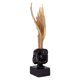 thumbnail image 2 of Estatuilla nórdica Sunnimix Estatua Escultura humana Colección de arte y artesanía Estatuilla hecha a mano para gabinete de TV Sala de estudio Decora oro Estatua de personaje, 2 of 8