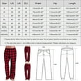 thumbnail image 2 of Caqnni Mens Heavyweight Red Plaid Flannel Pajama Pants 100% Cotton Sleepwear with Drawstring Pockets Fall Wintet Pajamas Pants (A16-Black,L), 2 of 7