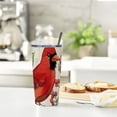 thumbnail image 6 of WYYP Cardinal Flowers 20oz Car Straw Cup (with Straw) 304 Stainless Steel PS Cover Birthday Cardinal Flowers 20oz, 6 of 7