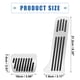 thumbnail image 4 of Coche Auto Pie Pedal Pastillas Acelerador Freno Pedal Cubierta Kit Plateado Tono Negro, 4 of 7