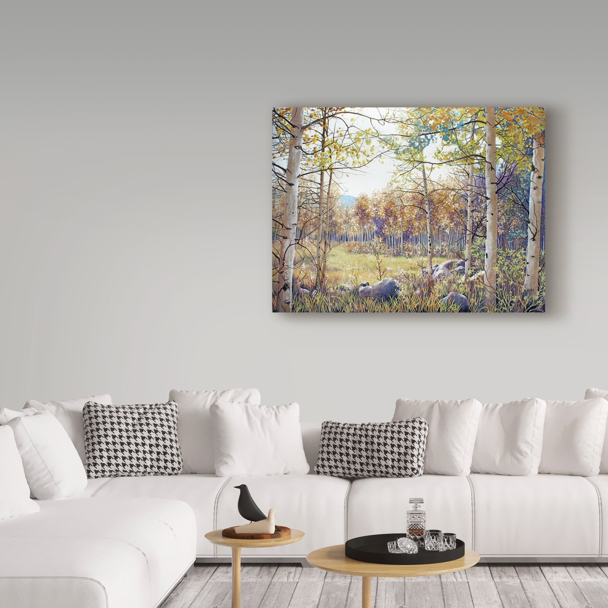 Trademark Fine Art 'Valley of the Utes Autumn' Canvas Art by Carol J Rupp