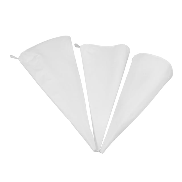 3 piezas de manga pastelera de algodón para repostería, mangas pasteleras para decorar pasteles y cupcakes, utensilios para hornear