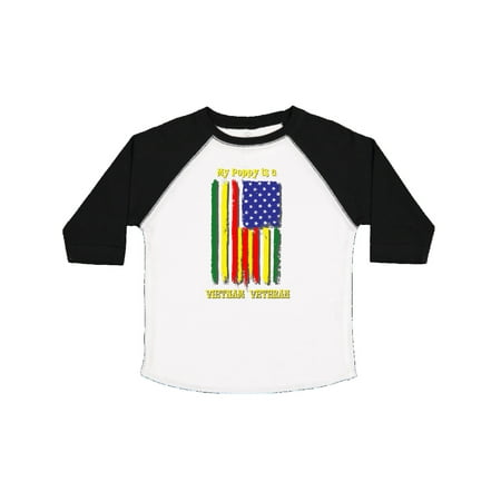 

Inktastic My Poppy is a Vietnam Veteran Gift Toddler Boy or Toddler Girl T-Shirt