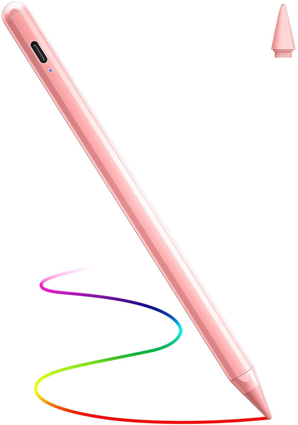 vacuüm vandaag Mantsjoerije DTTO Stylus Pen for iPad with Palm Rejection, for Precise Writing/Drawing  (Pink) - Walmart.com