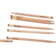 Triangular Primary Pencil with Eraser, Bare Wood Natural (72 Pencils
