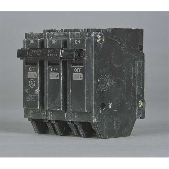 Ge Circuit Breaker,35A,Plug In,120/240V,3P THQL32035