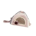 thumbnail image 4 of balikha Hamster Carrier Bag,Small Animal Travel Carrier,Outgoing Bag,Guinea Pig Carrier Small Pet Bag for Bird Hedgehog Bunny Hamster Pink S, 4 of 9