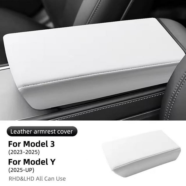 QenASHaing Car Armrest Mat Center Console Protector Cushion Box Cover Pad a/t V4O8 I5