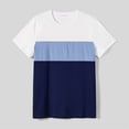 thumbnail image 6 of PatPat Family Matching Allover Floral Print Notched Neckline Belted Dresses and Cotton Colorblock Short-sleeve T-shirts Sets, 6 of 10