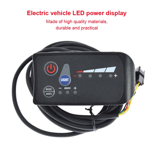 VONKY Electric LED Display Speed Control Instrument Plastic Panel Scooters Cycling Replacing Parts Professional 24V Type C