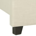 thumbnail image 7 of SAFAVIEH Winslet Modern Tufted Upholstered Bed Frame with Nail Heads, Twin Light Beige, 7 of 7
