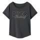 thumbnail image 4 of Camiseta para mujer con cuello redondo, camiseta básica de recuerdo clásico, camiseta de manga corta para vacaciones en la playa L, 4 of 8