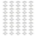 thumbnail image 2 of 50 Pcs Isolants Électriques pour Clôture Anneau Crochet Épaissi Usage Multidirectionnel Matériau ABS Léger Performance Stable, 2 of 7