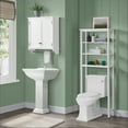 thumbnail image 3 of Alaterre Dover 27"W x 29"H Wall Mounted Bathroom Storage Cabinet with 2 Doors and Towel Rod, 3 of 6