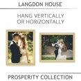 thumbnail image 6 of Langdon House 8x10 Gold Picture Frames, 6 Pack, Prosperity Tabletop Frames, 6 of 6