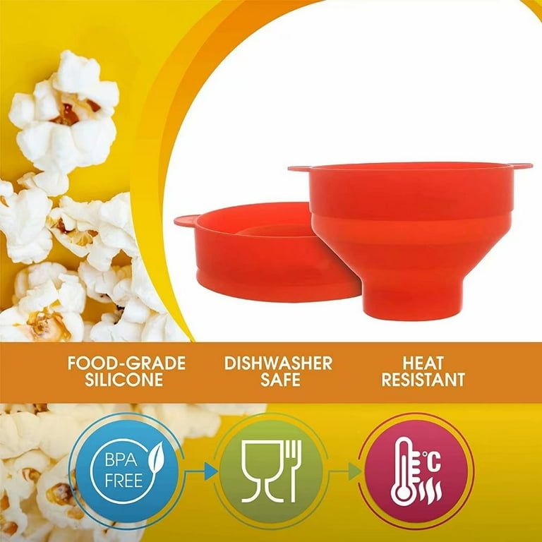 Mini Popcorn Maker Red – Mall Square