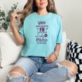 thumbnail image 2 of Don't Underestimate Me Funny Quote, Chalky Mint Comfort Colors T-Shirt, Small, 2 of 3