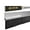 Clear Anodized, variant on JELOSTONE 2 Pack - 36'' Aluminum Door Sweep with Nylon Brush Seal(Matte Black Anodized), UL Fire-Rated, Weatherstrip for Energy Efficiency, JS-NB181