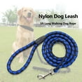 thumbnail image 1 of Amdohai Nylon Dog Leash 5ft Long Walking Dog Rope Metal Clasp Dog Chain Traction Rope, 1 of 8