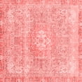 thumbnail image 1 of Ahgly Company Indoor Square Abstract Red Modern Area Rugs, 6' Square, 1 of 4