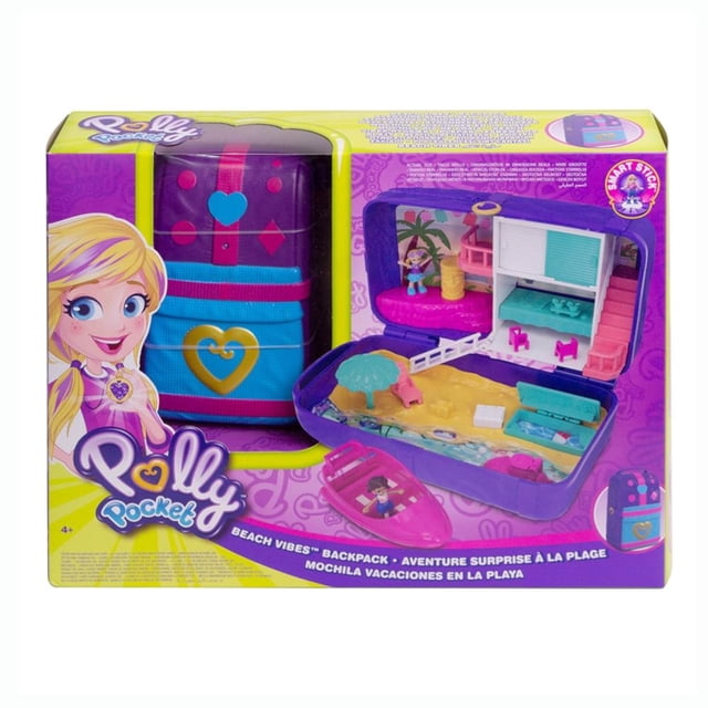 Playset Polly Pocket Mochila de Playa