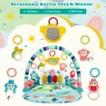 thumbnail image 5 of Infans Baby Gym Play Mat Kick & Play Piano Gym Mat Activity Center for Infants Blue, 5 of 6