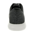 thumbnail image 3 of SUGAR Womens Black Heathered Comfort Round Toe Lace-Up Athletic Sneakers Shoes 7, 3 of 4