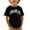 Black, variant on Boys Tshirts Printed Top Children Casual Sports Loose Short Sleeved T Shirt for Boys and Girls Active Wear Play Outfits