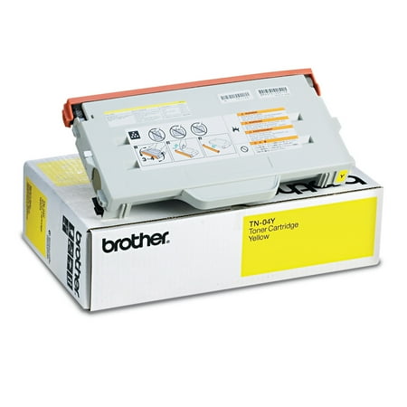 - Brother TN04 Toner, 6600 Page-Yield, Yellow - (TN04Y)