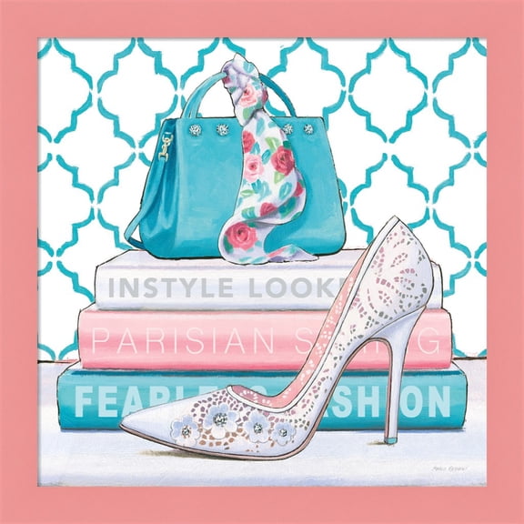 Great Art Now Fearless Fashion III by Marco Fabiano, Framed Wall Art, 14W x 14H