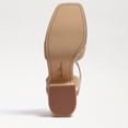 thumbnail image 3 of Sam Edelman Trianna Sesame Squared Open Toe Ankle Strap Block Heeled Sandals (Sesame, 6.5), 3 of 7